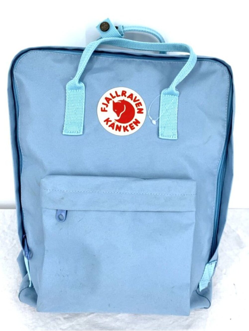 Fjallraven Kanken Light Blue Backpack Nylon 15 x 12 x 4"